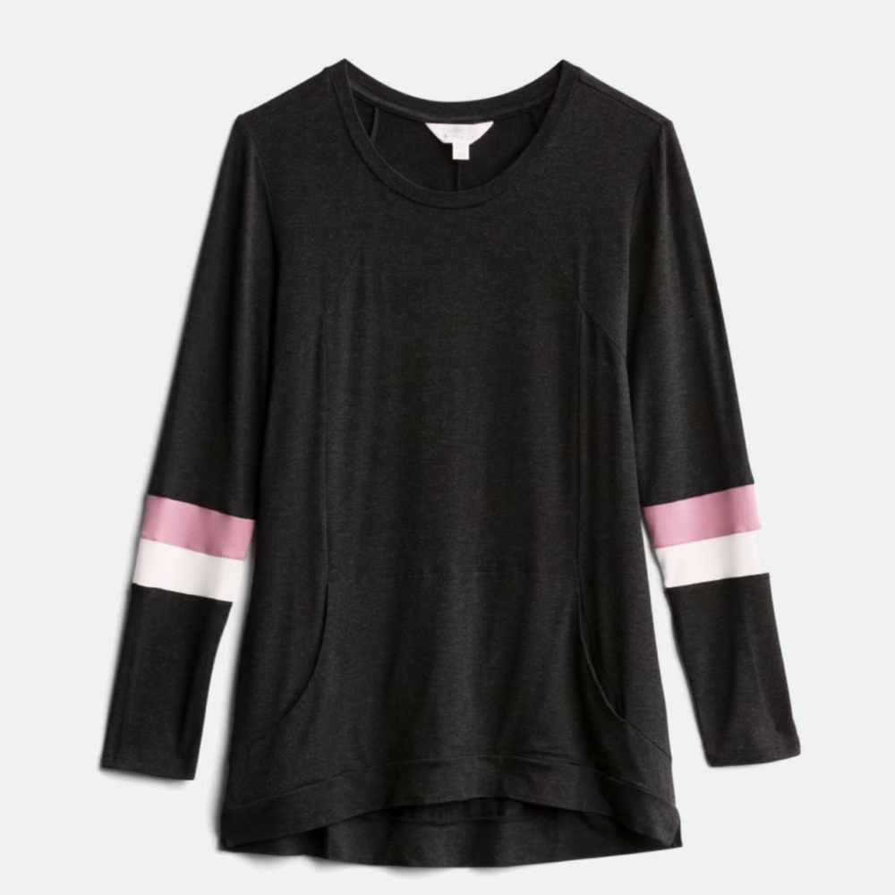 Market & Spruce Falina Kangaroo Pocket Knit Top